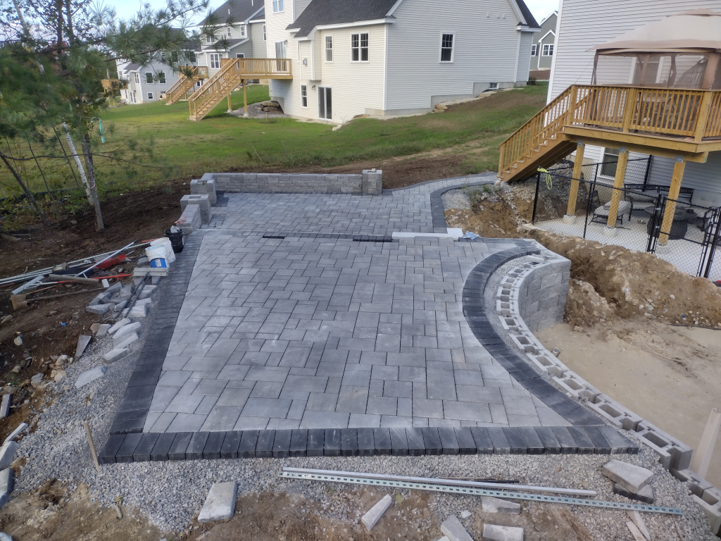 Paver Patio and Walkway Install